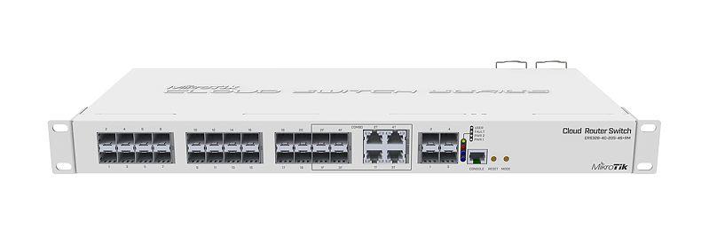 Kommutaator MIKROTIK CRS328-4C-20S-4S+RM L2 Rack 1U 4xSFP combo 20xSFP 4xSFP+