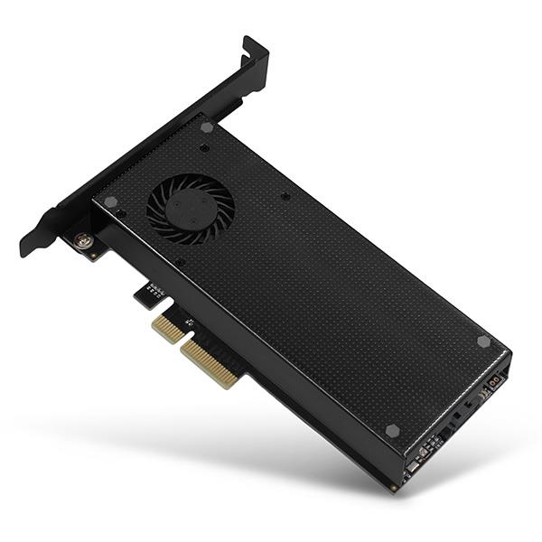 SSD ketta NVMe SATA M.2 PCIe adapter PCEM2-DC Axagon