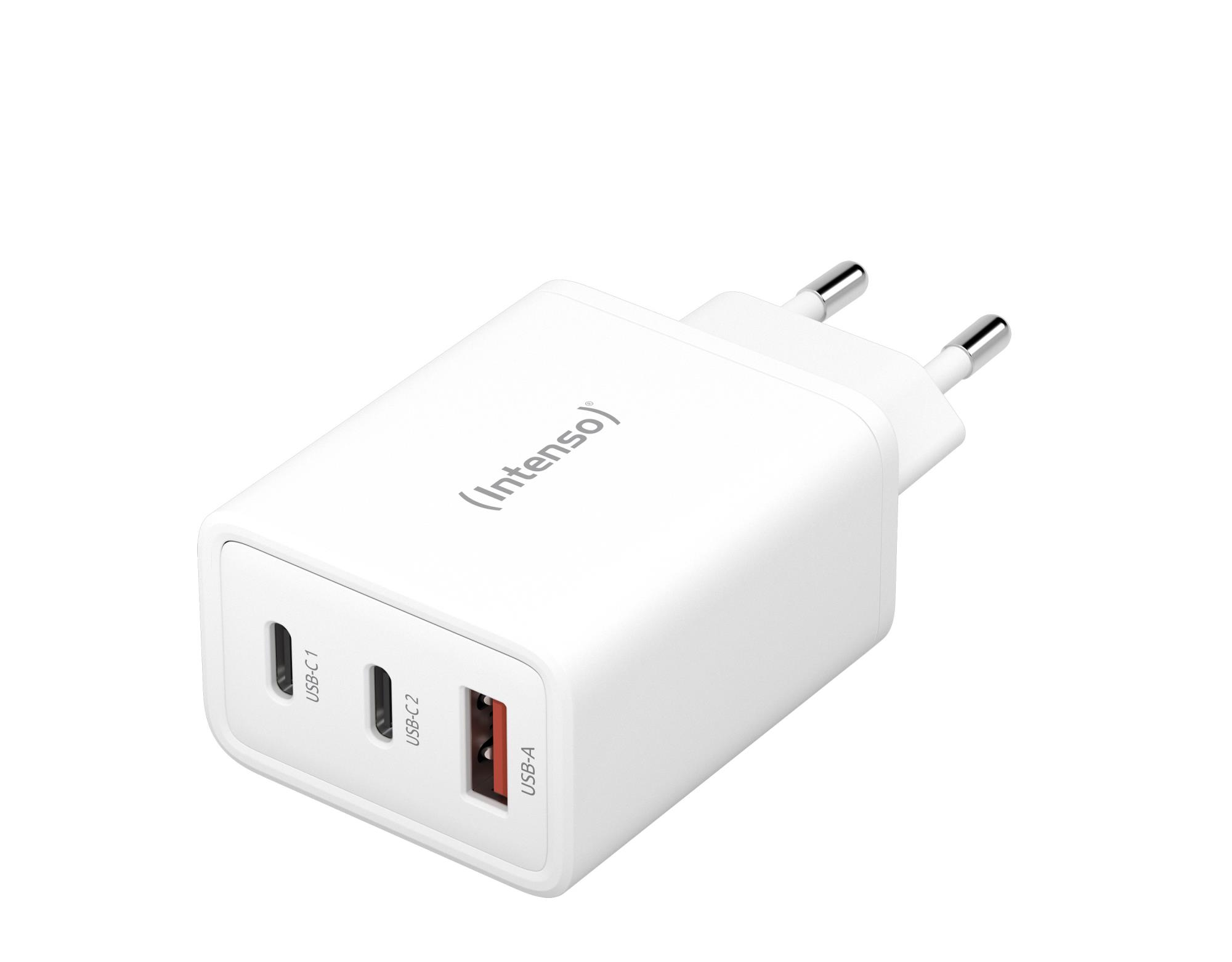 Intenso toiteadapter 1xUSB-A, 2xUSB-C