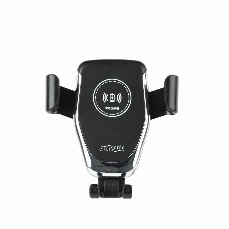 Gembird auto telefonihoidja Qi juhtmevaba laadijaga