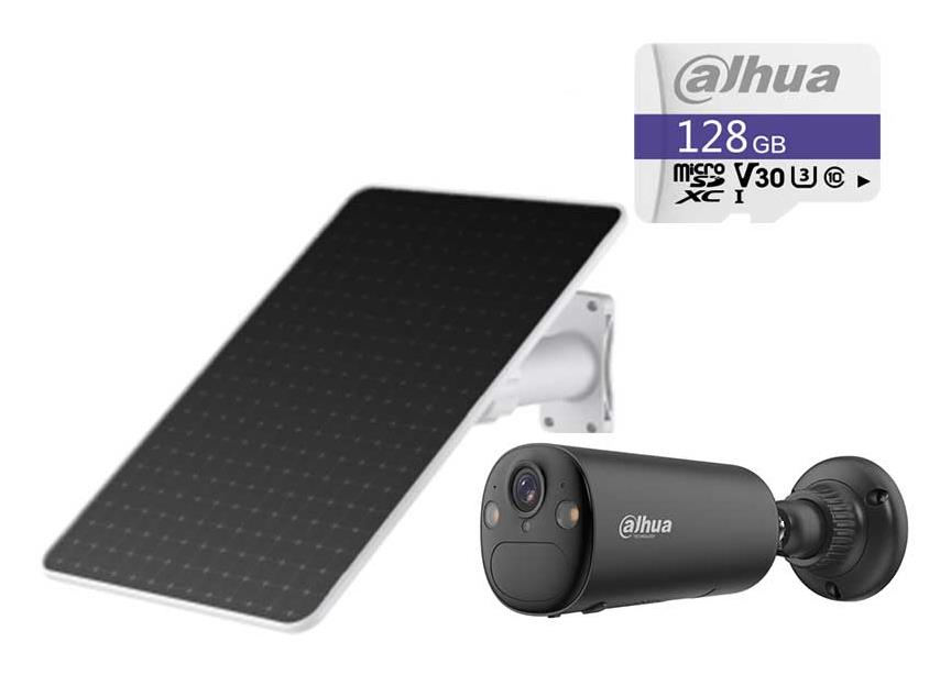 Dahua juhtmevaba kaamera 4MP Bullet 4G komplekt KITBF4CA