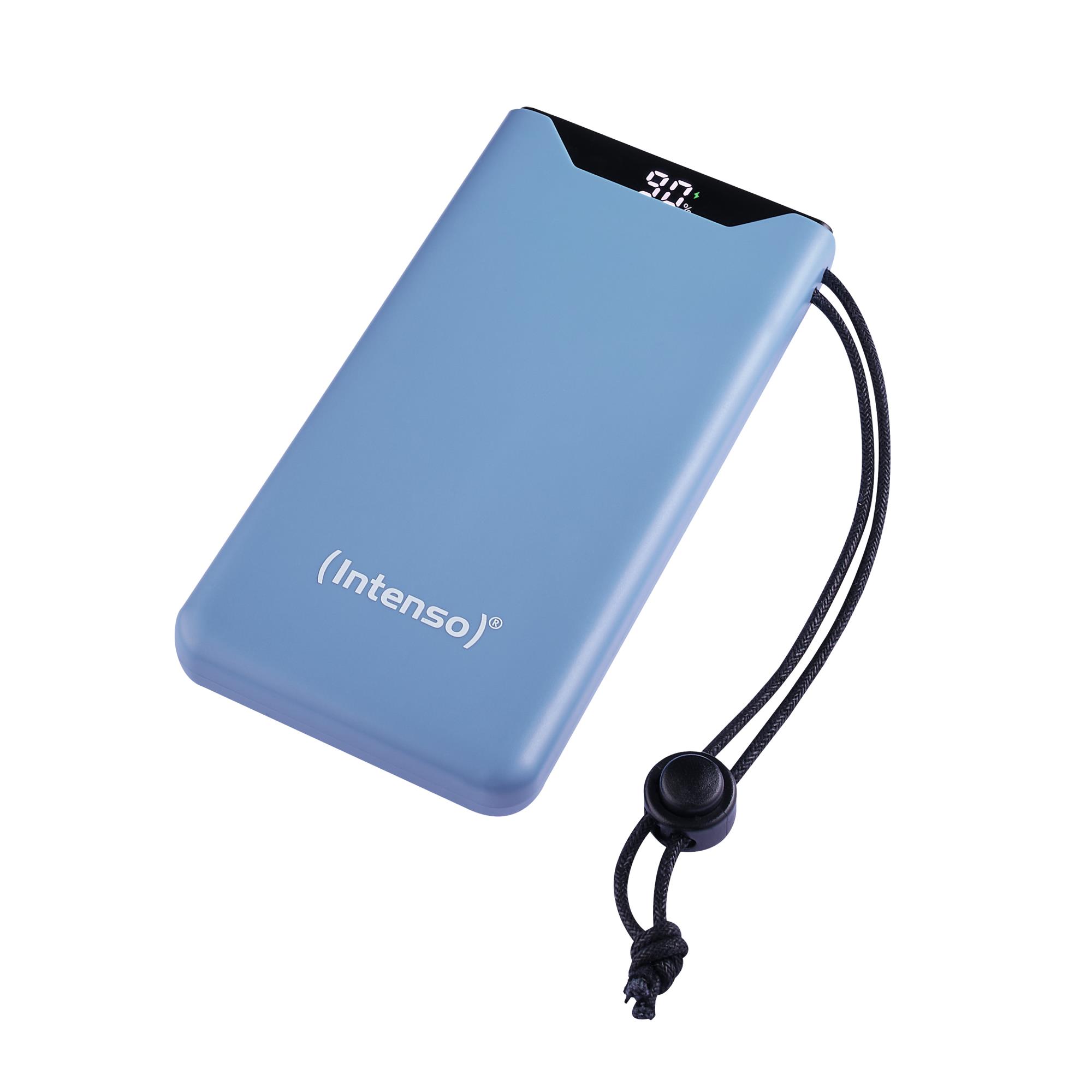 Akupank USB 10000mAh QC3.0 sinine Intenso F10000