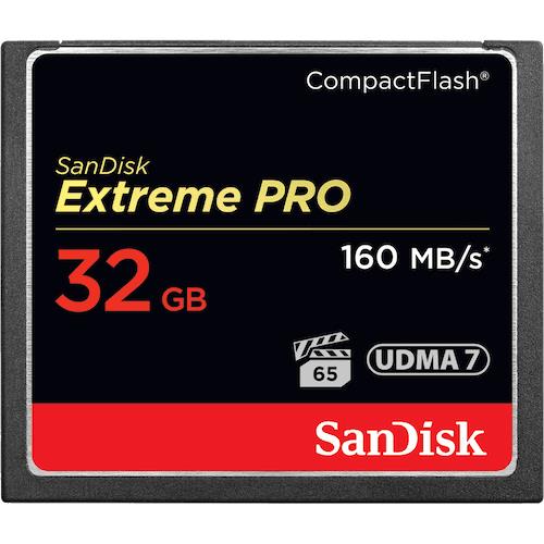 CompactFlash mälukaart SANDISK 32GB SDCFXPS-032G-X46