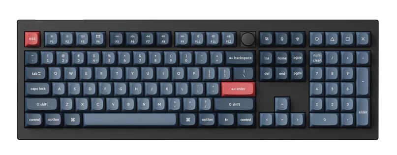 Juhtmevaba klaviatuur KEYCHRON V6 Max Carbon must