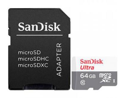 SanDisk Micro SDXC 64GB UHS-I mälukaart