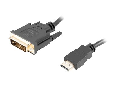 Lanberg HDMI DVI kaabel 3m must