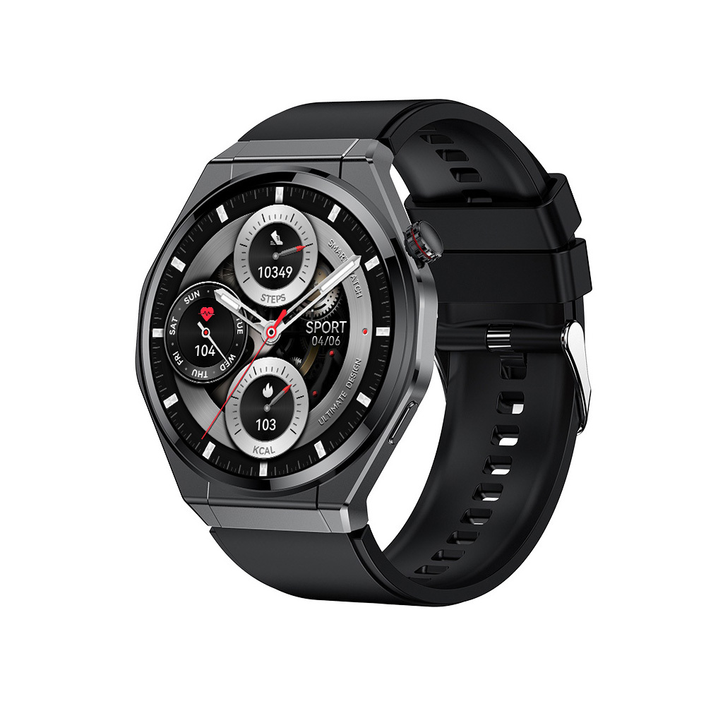 Blavec Smartwatch U-02 Kenzo HD AMOLED häälkõne (SWU0-B) czarny + 1 pasek