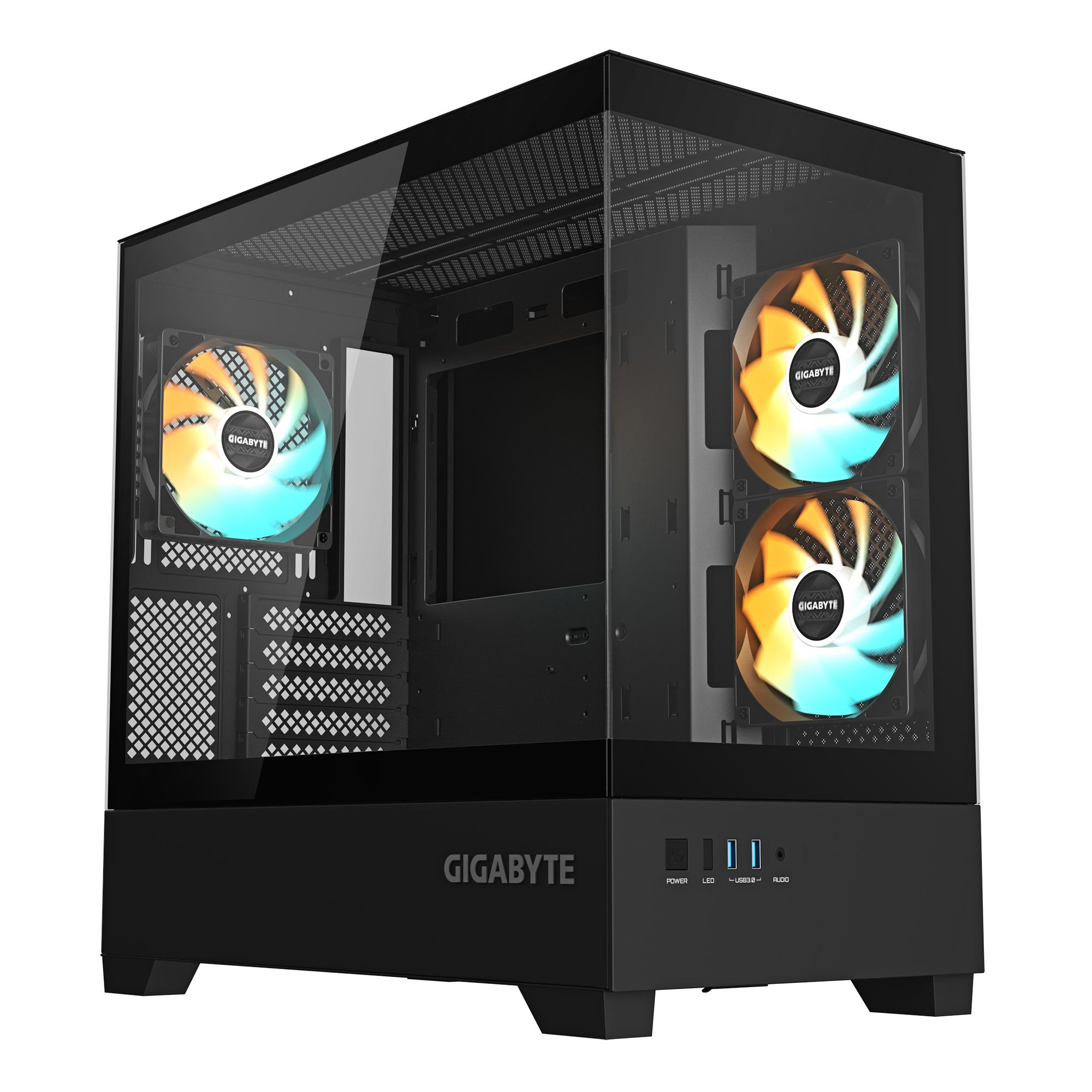 Arvutikorpus GIGABYTE C201 Panoramic MidiTower must