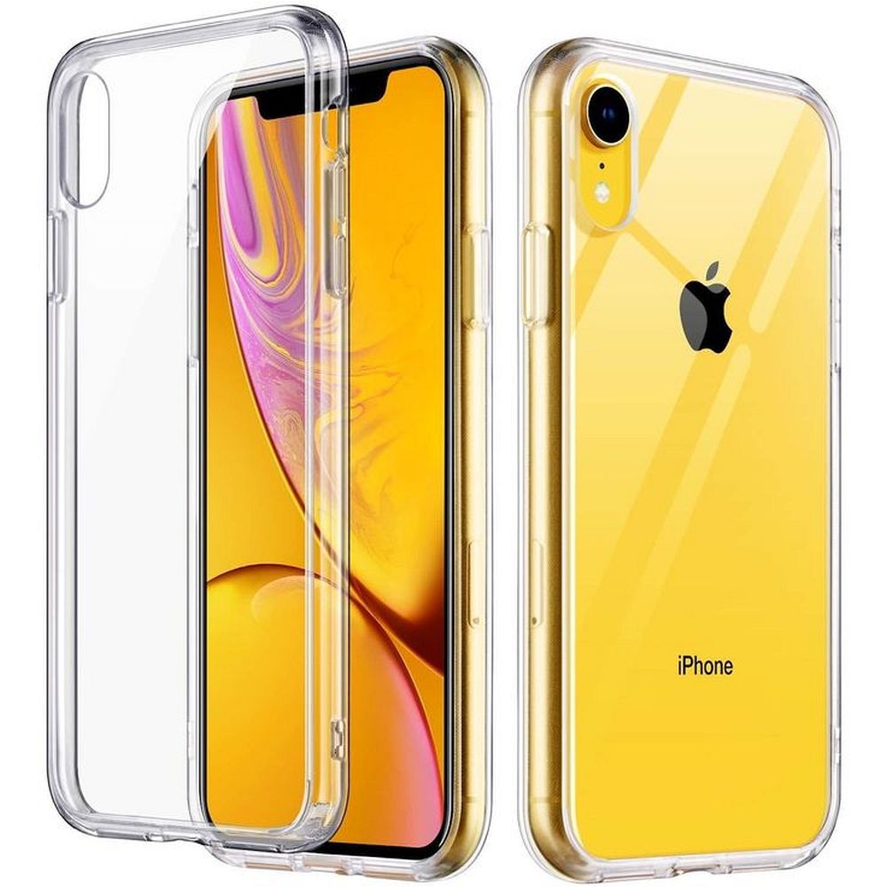 Ümbris jaoks iPhone XR Clear Ümbris 2 mm Box läbipaistev
