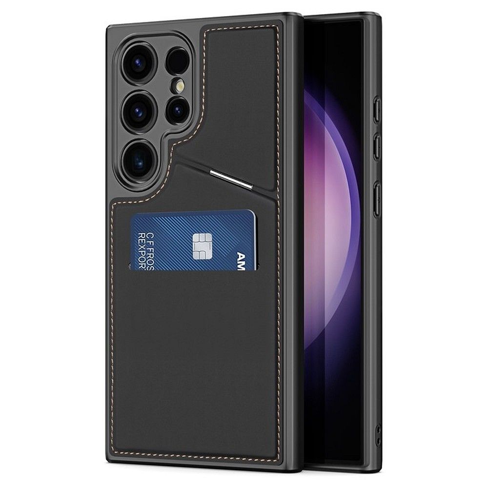 DUX DUCIS ümbris RAFI II MAG with stand compatible with MagSafe jaoks SAMSUNG S24 Ultra must