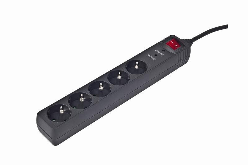 Toitepikendus 1.5M/5 pesa SPG5-C-5 Gembird