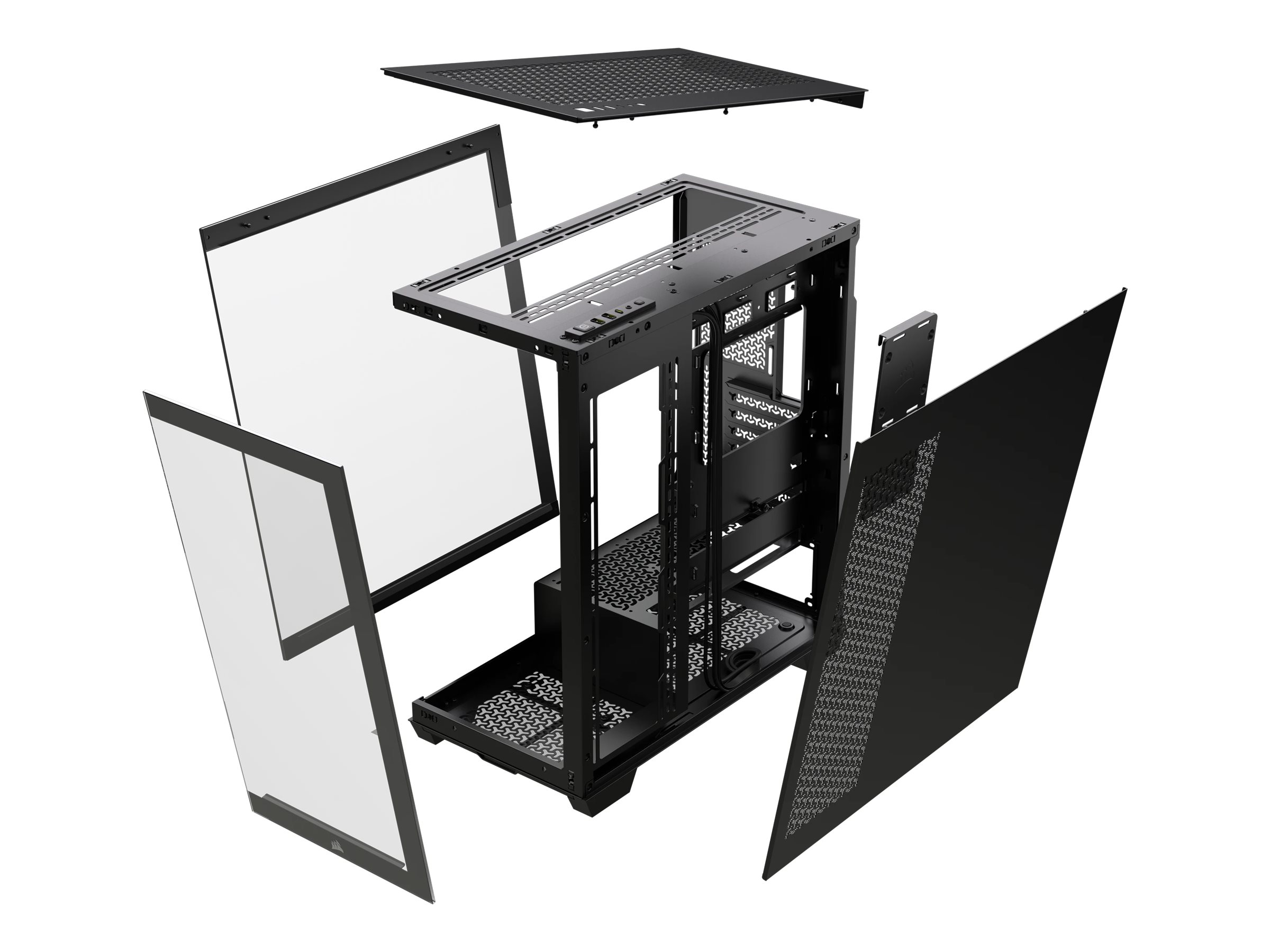 CORSAIR 3500X корпус Mid-Tower с закаленным стеклом