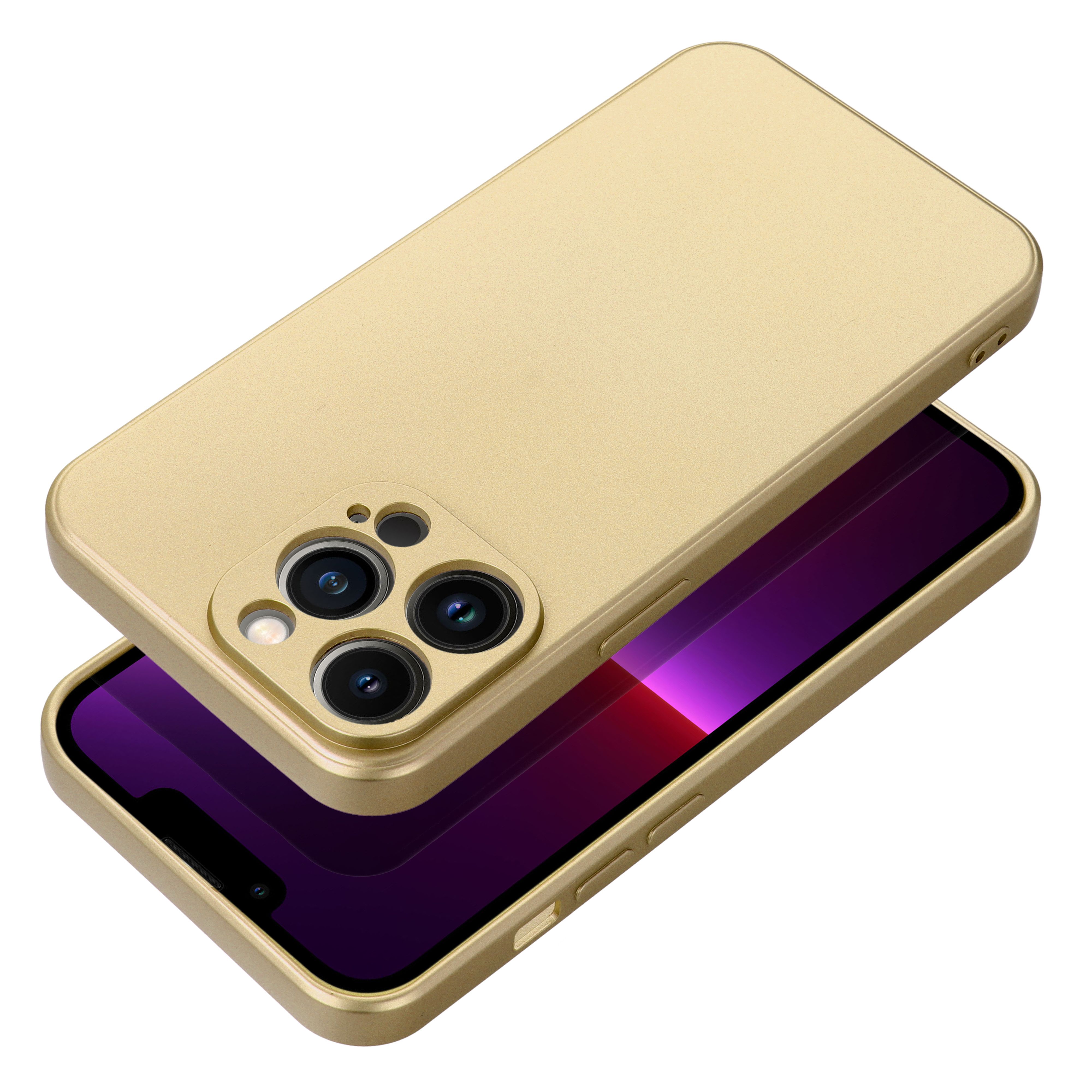 METALLIC Ümbris jaoks IPHONE 17 kuldne