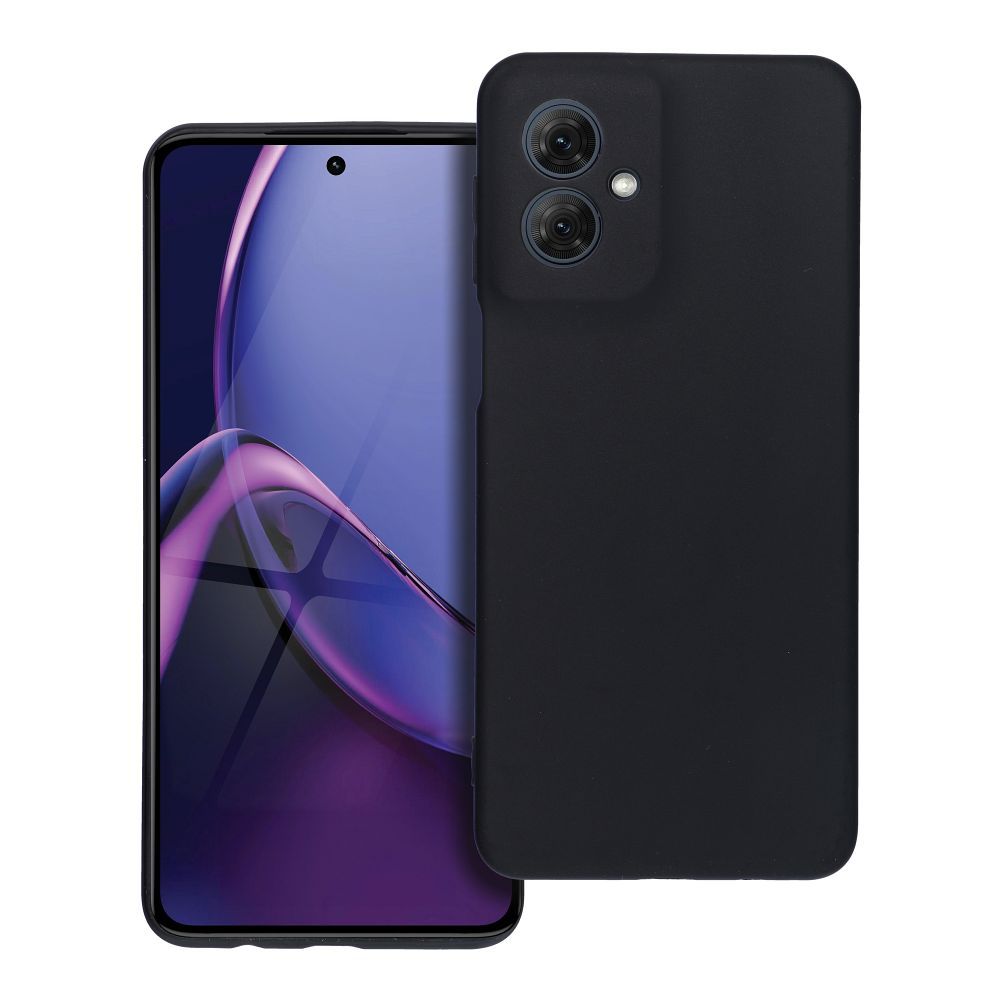 MATT ümbris jaoks MOTOROLA G55 5G must