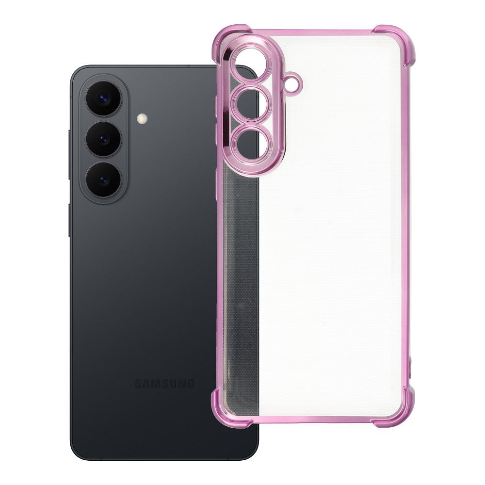 Ümbris ANTISHOCK ELECTRO jaoks SAMSUNG S26 Plus roosa