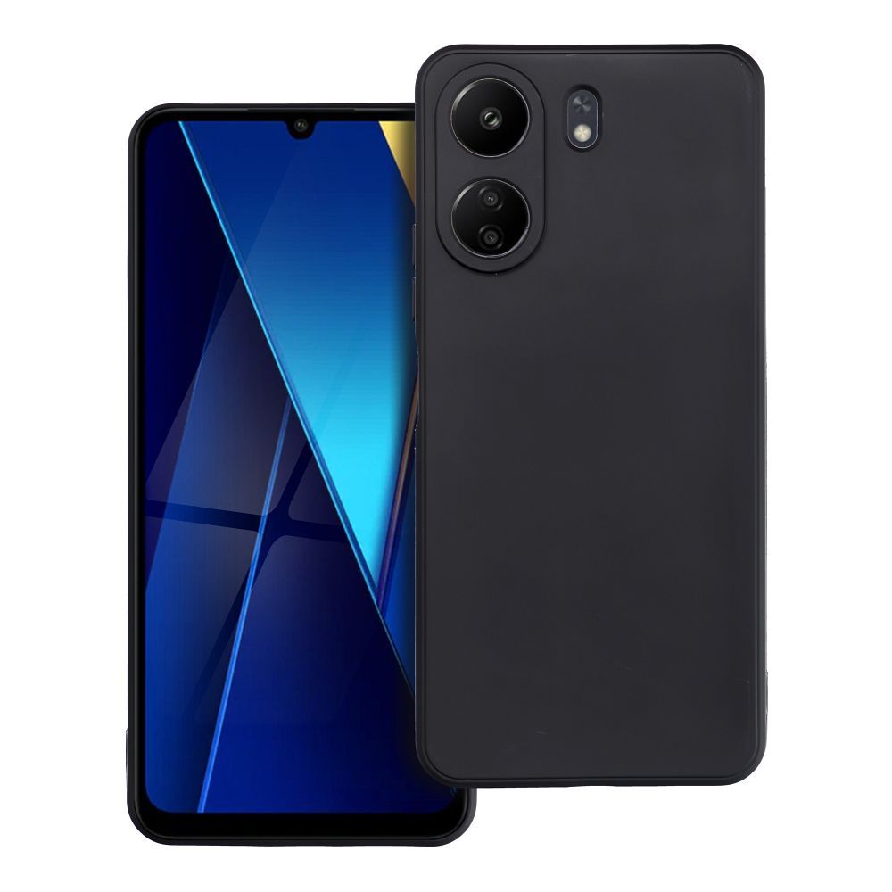 MATT ümbris jaoks XIAOMI POCO C65 must