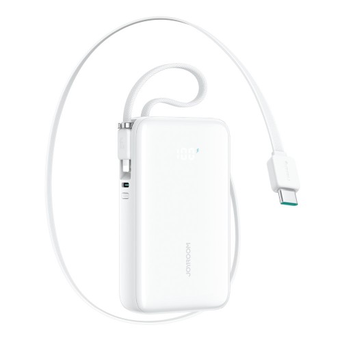 Akupank Joyroom "JR-PR2L" valge 10000mAh (35W)