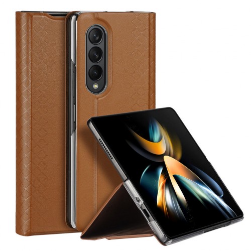 Telefoni ümbris Dux Ducis Bril Samsung F936 Z Fold4 pruun