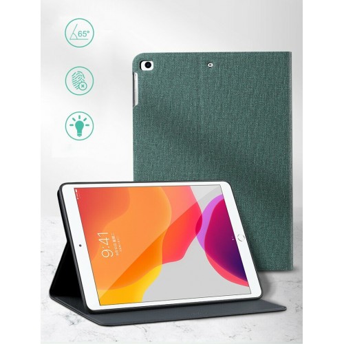 Telefoni Ümbris X-Level Canvas Samsung P610 / P615 / P613 / P619 / P620 / P625 (2020/2022/2024) Tab S6 Lite roheline