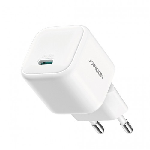 Laadija Joyroom TCG08 valge GaN (USB-C / 20W)