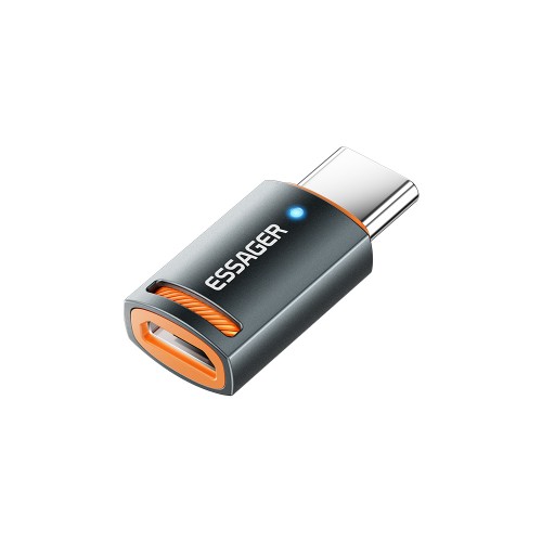 Adapter Essager HuntC must (In: MicroUSB / Out: Type-C)