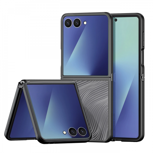 Telefoni ümbris Dux Ducis Aimo Samsung F751 Z Flip7 must