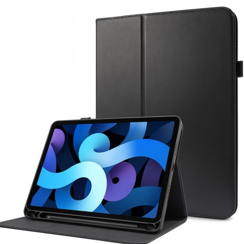 Phone Ümbris "Book" jaoks Samsung X800 / X806 (Tab S8 Plus) / T730 / T736 (Tab S7 FE) T970 / T976 (Tab S7 Plus) Must