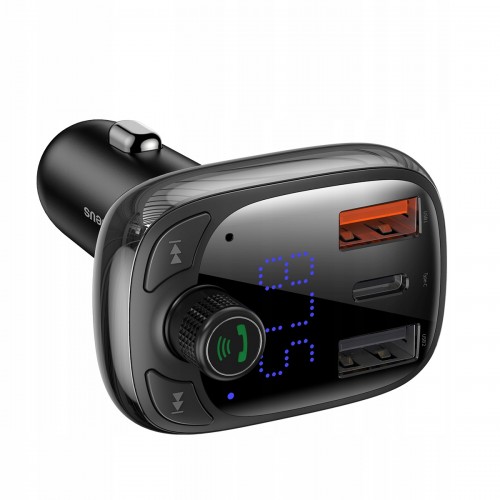 Autolaadija Baseus "PPS Quick" Must (laadija / FM Transmitter / USB / Hands Free)