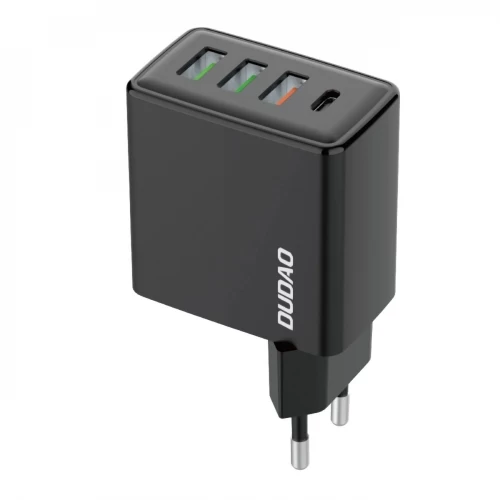 Laadija Dudao A5H must 20W (1xPD / 3xQC3.0)