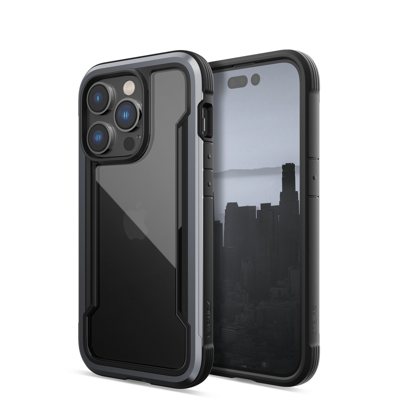 Raptic X-Doria Shield Case iPhone 14 Pro soomustatud kate must