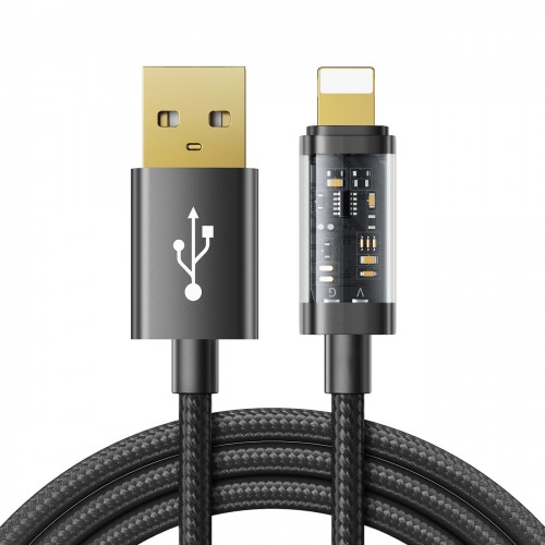 USB kaabel Joyroom S-UL012A12 must Lightning 120cm (kuni 20W)