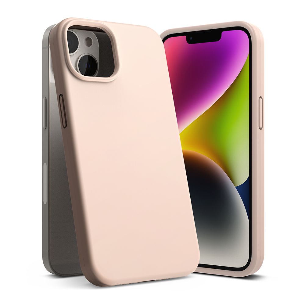 Ringke Apple iPhone 14 Plus 6.7" Silicone Pink Sand