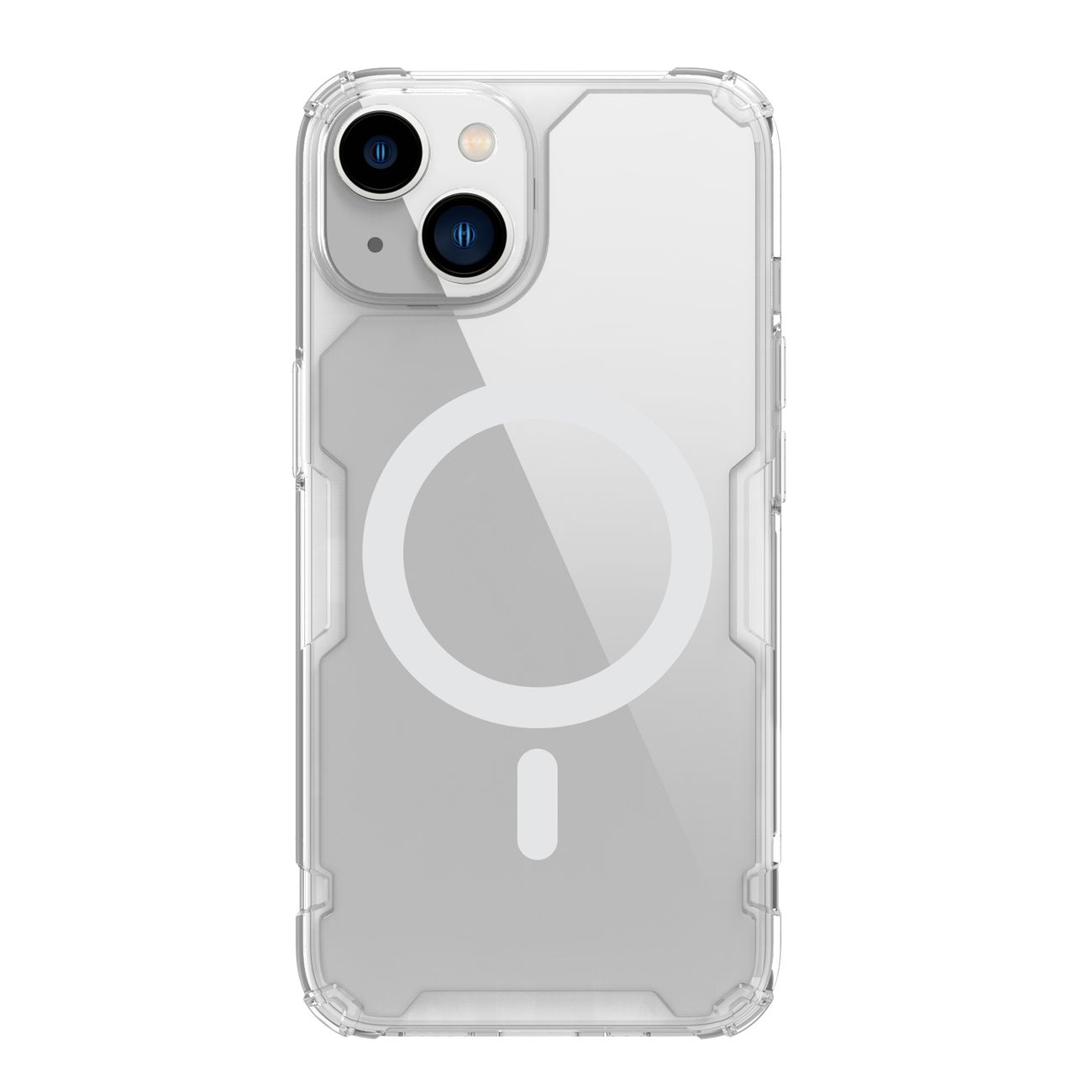 Магнитный чехол Nillkin Nature TPU Pro для Apple iPhone 14 Plus (Белый)