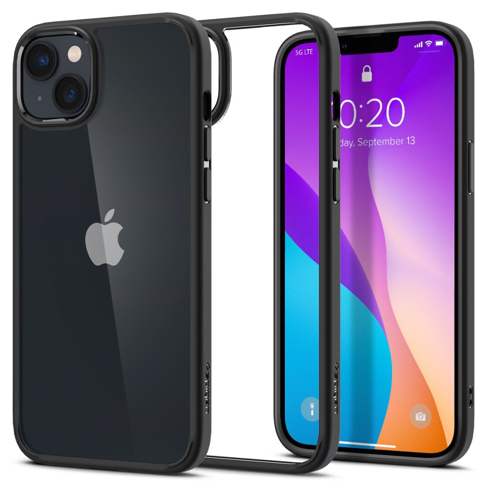 Spigen Ultra Hybrid iPhone 14 Plus ümbris - matt must