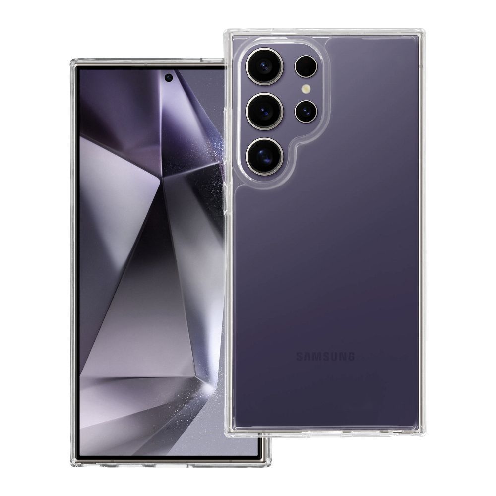 SUPER CLEAR HYBRID ümbris jaoks SAMSUNG S24 Ultra läbipaistev