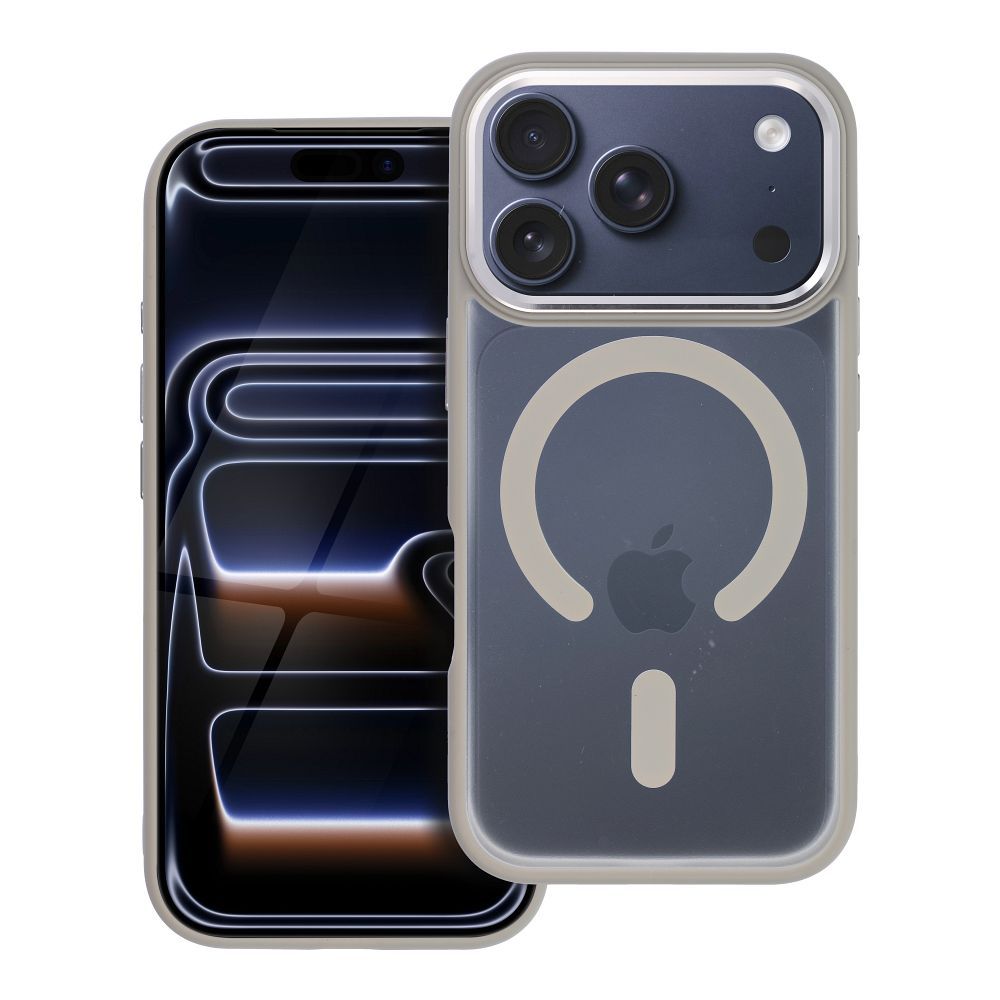 MATTE MAG COVER Ümbris compatible with MagSafe jaoks IPHONE 17 Pro titanium