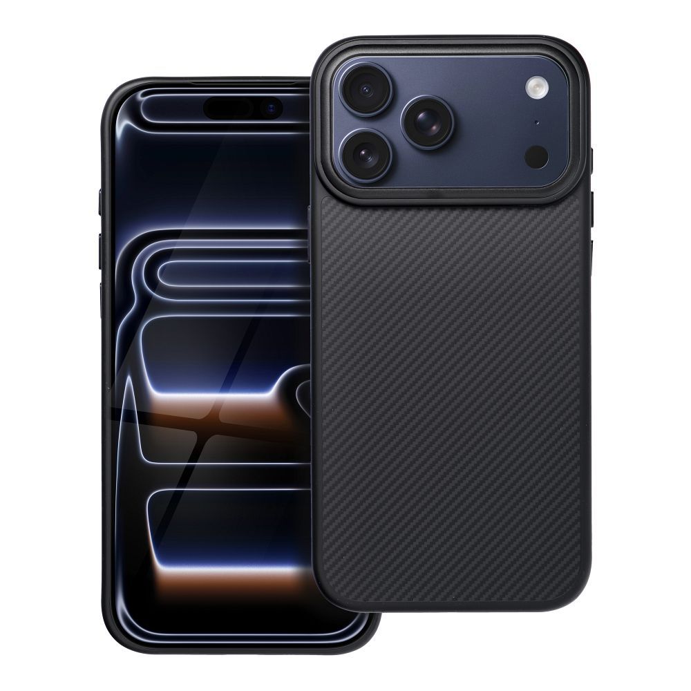 Ümbris jaoks iPhone 17 PRO MAXCarbon Elite Mag Cover compatible with MagSafe must