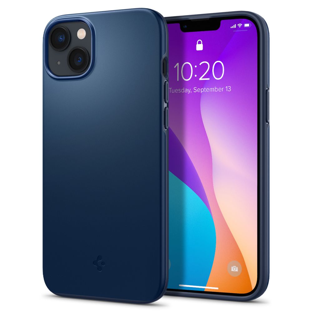 Spigen Thin Fit iPhone 14 Plus ümbris - sinine