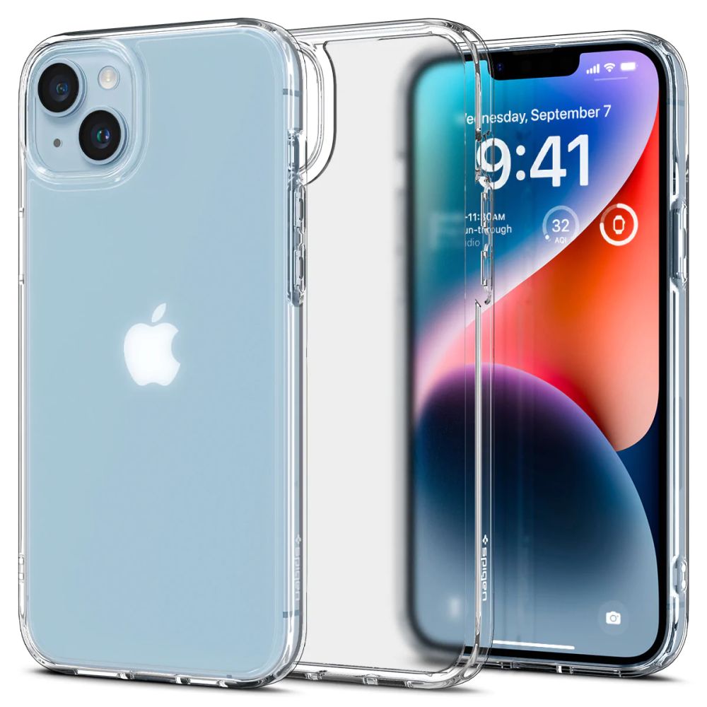 Spigen Ultra Hybrid iPhone 14 Plus ümbris - matt läbipaistev