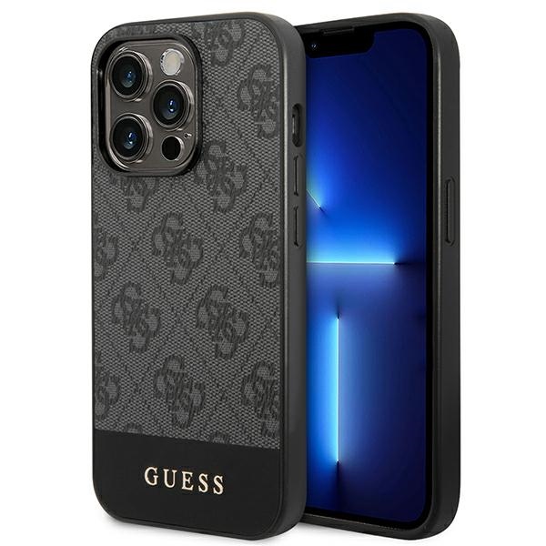 Guess GUHCP14XG4GLGR iPhone 14 Pro Max 6.7" hall/halli kõva ümbris 4G Stripe Collection