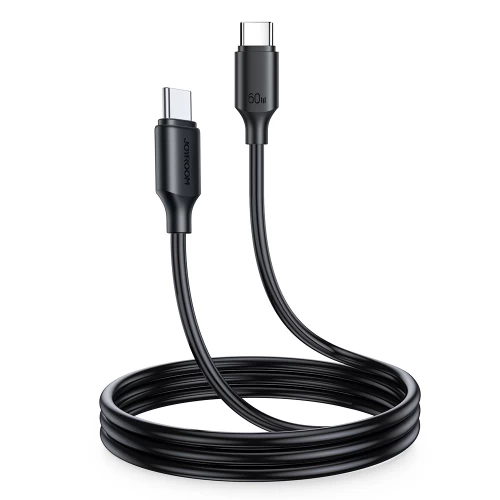 USB Kaabel Joyroom S-CC060A9 must Type-C / Type-C 100cm (kuni 60W)