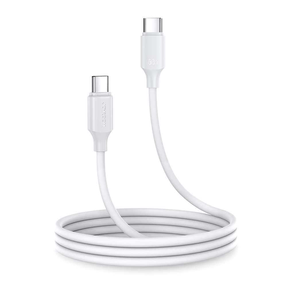 USB kaabel Joyroom S-CC060A9 Type-C to Type-C 60W 1.0m valge