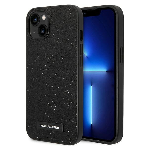 Karl Lagerfeld KLHCP14MG2ELK iPhone 14 Plus 6.7 "hardcase must / must Glitter Plaque Logo