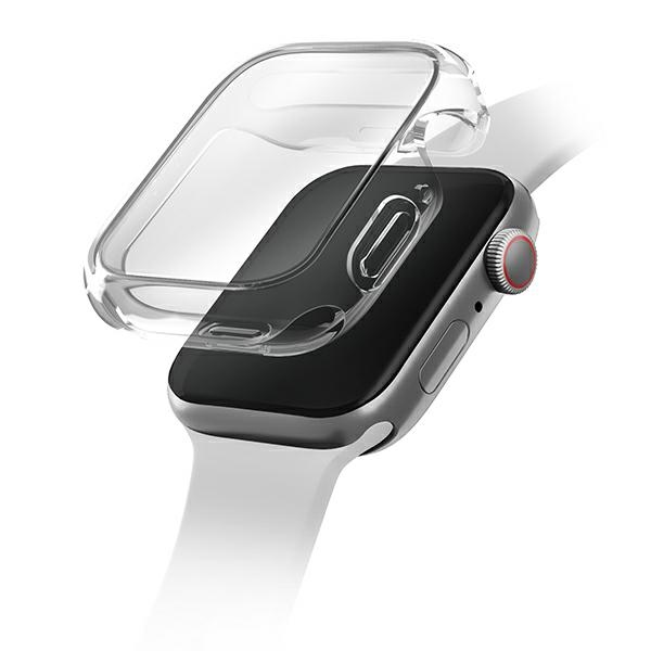 Чехол Uniq Garde для Apple Watch 7/8/SE2 45 мм - прозрачный