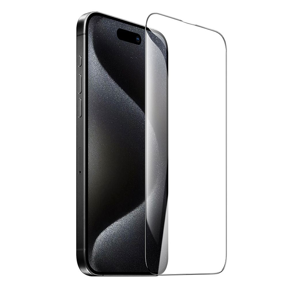 Karastatud klaas to iPhone 16 PRO / 17 / 17 PRO Hoco HD 5D Guardian shield 10 pcs G14 must