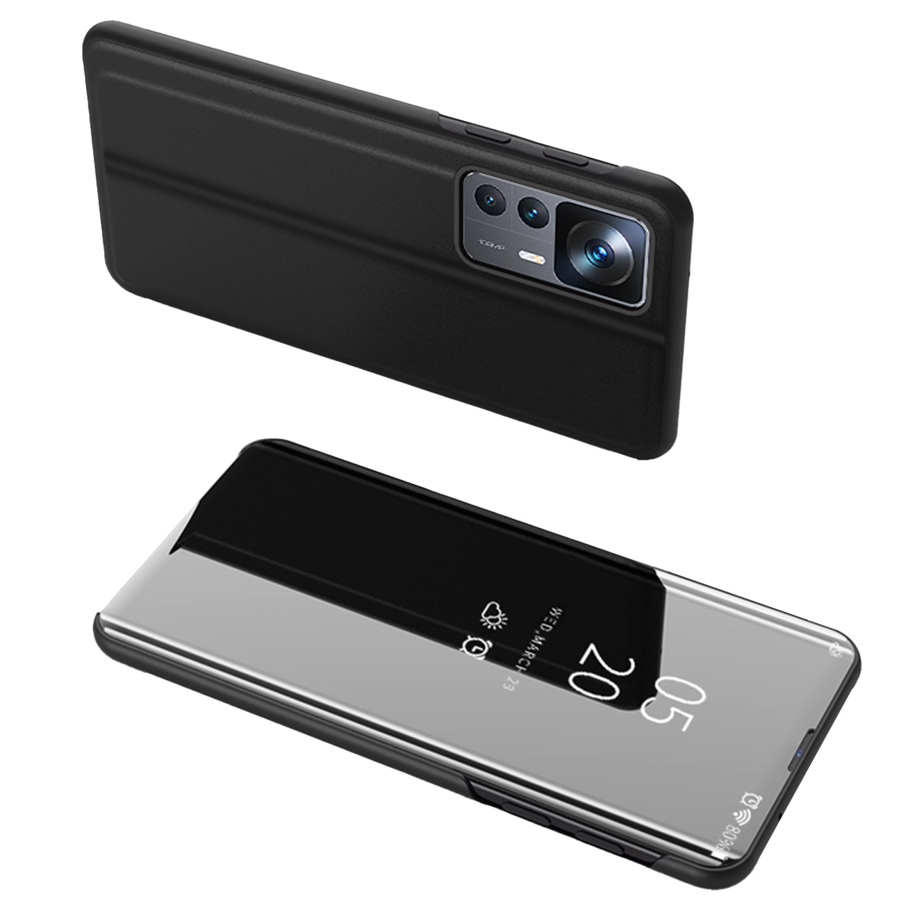Clear View Ümbris ümbris jaoks Xiaomi 12T Pro / Xiaomi 12T flip cover must