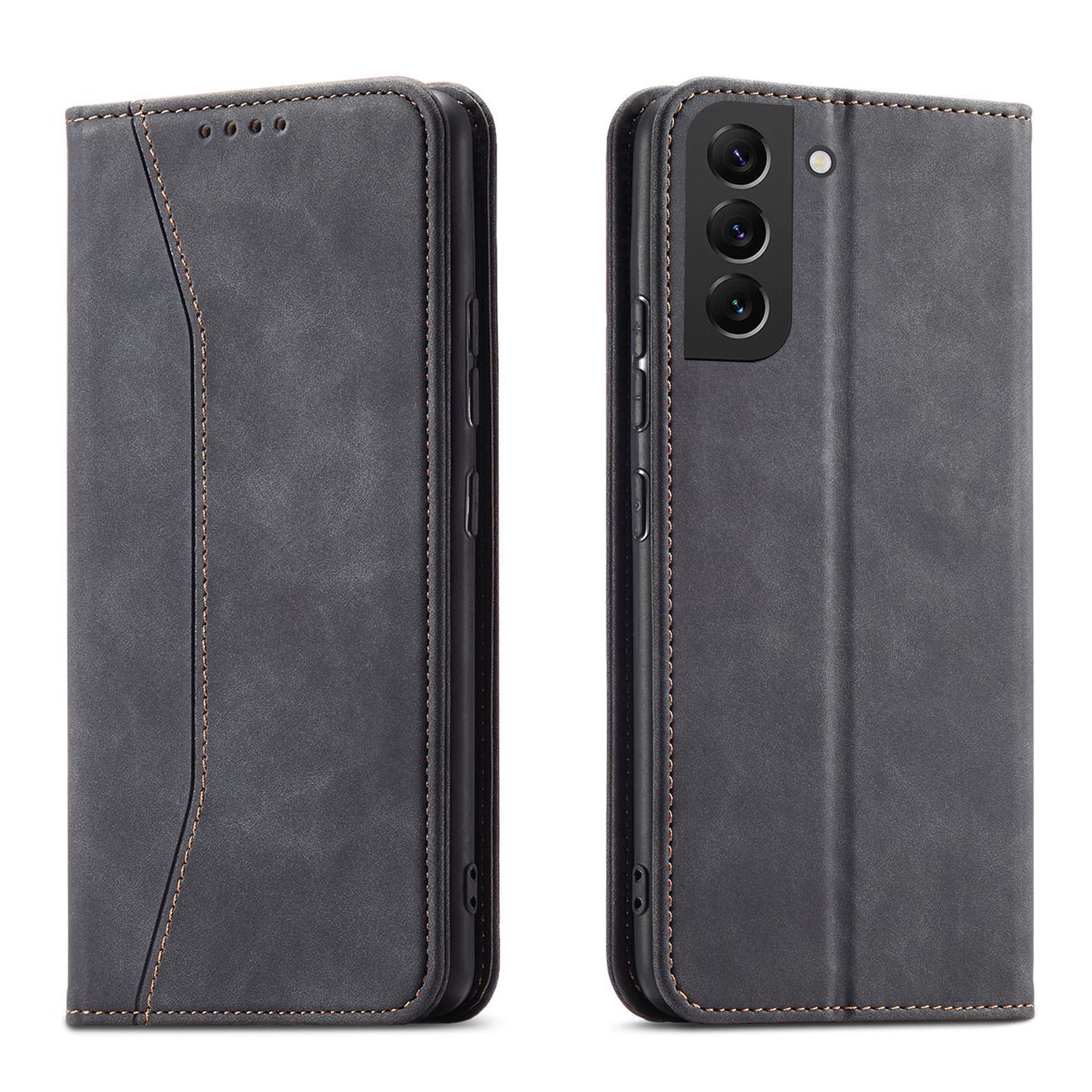 Magnet Fancy Ümbris jaoks Samsung Galaxy S23+ flip cover wallet stand must