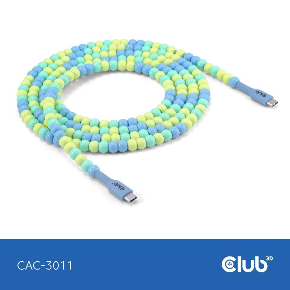 KAABEL USB-C KUNI USB-C/SININE CAC-3011 CLUB3D