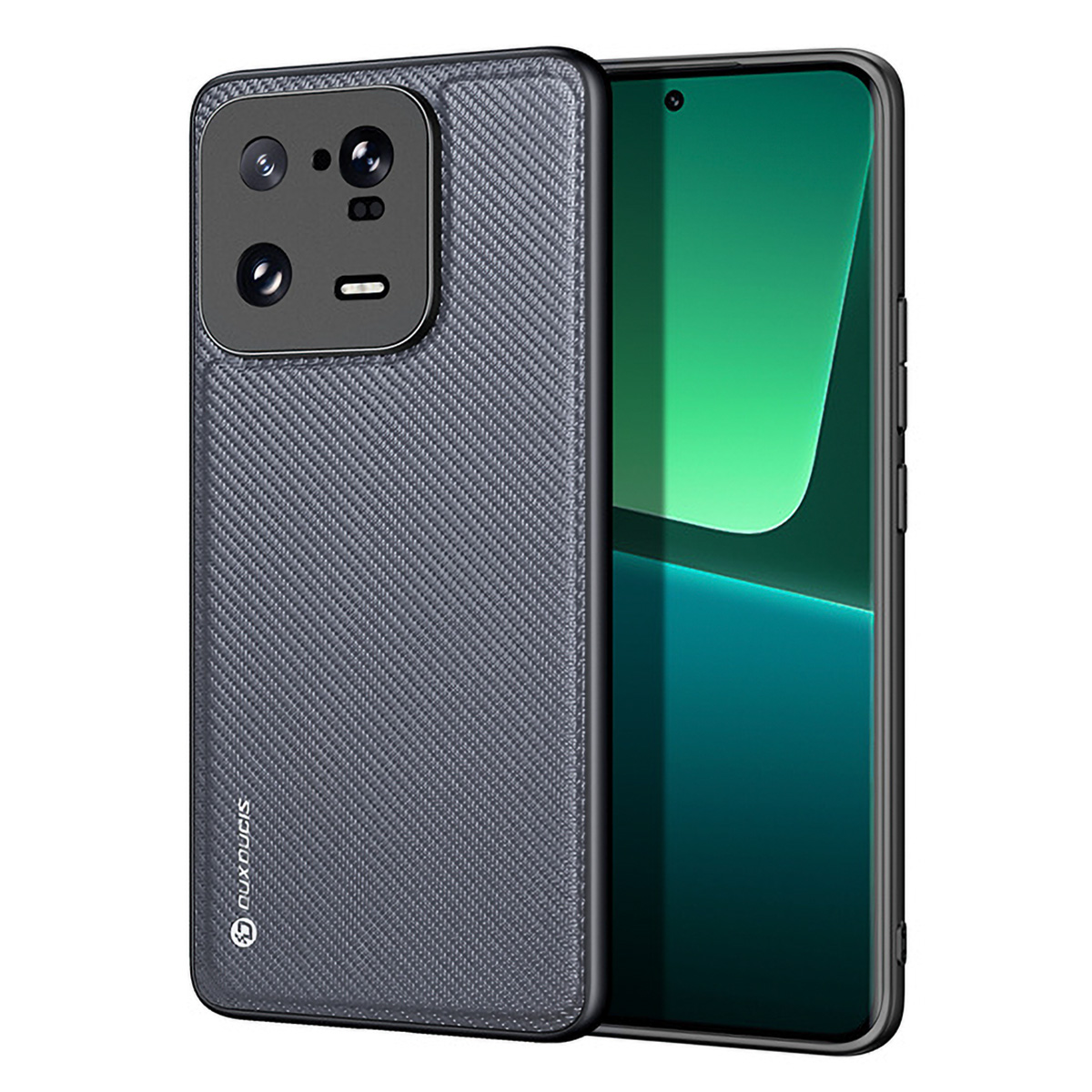 Dux Ducis Fino ümbris jaoks Xiaomi 13 Pro cover with silicone frame hall
