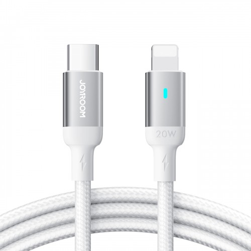 USB kaabel Joyroom S-CL020A10 valge Type-C / Lightning 120cm (kuni 20W)